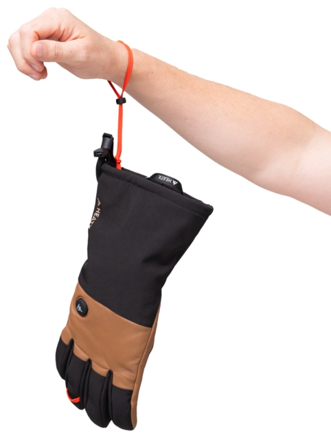 HeatX Carve Gloves XS Brown/Black - Battery Heated 