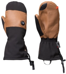 HeatX Carve Mittens S Brown/Black - Battery Heated