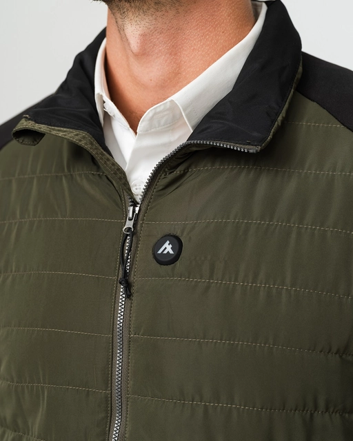 HeatX Everyday Jacket M's L Olive/Black - Battery Heated 