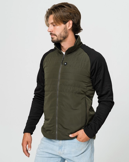 HeatX Everyday Jacket M's L Olive/Black - Battery Heated 