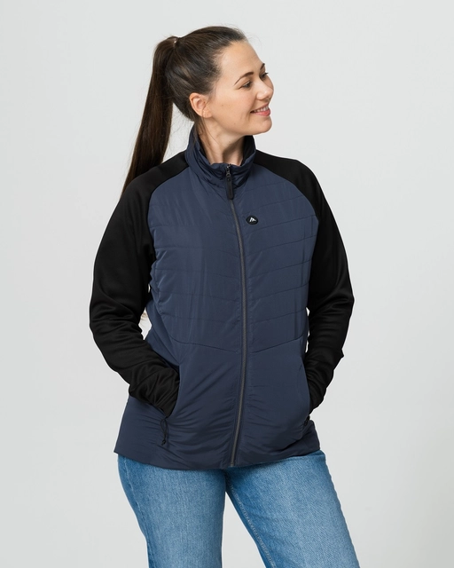 HeatX Everyday Jacket W's L Pale Navy/Black - Battery Heated 