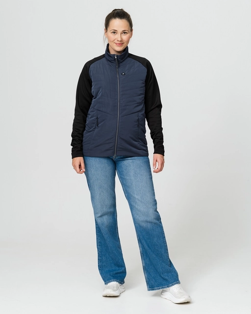HeatX Everyday Jacket W's L Pale Navy/Black - Battery Heated 