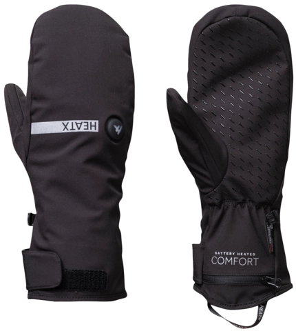 HeatX Everyday Mittens v2 Black - Battery Heated