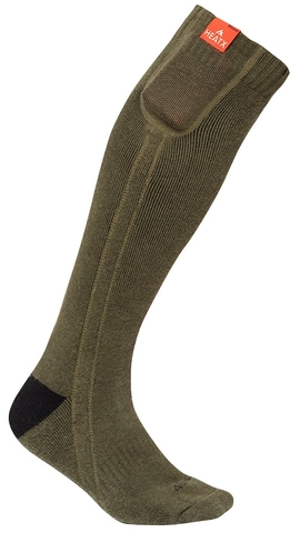 HeatX Everyday Socks and Battery v3 Olive - Battery Heated