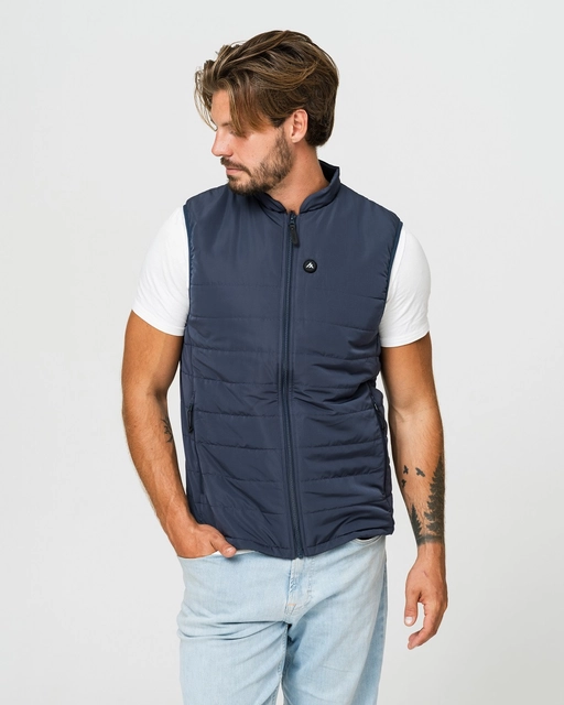 HeatX Everyday Vest M's v2 S Pale Navy - Battery Heated 