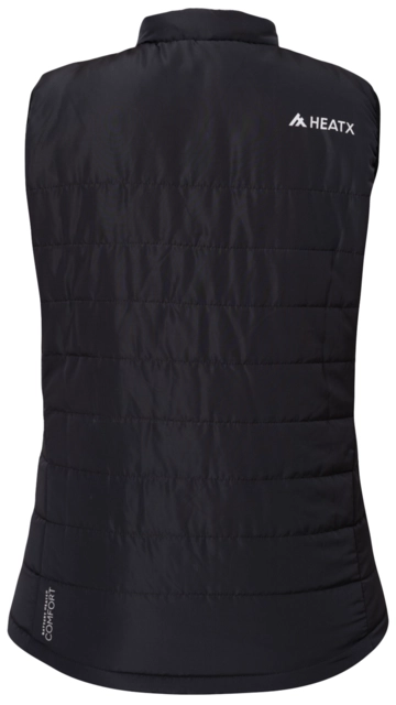 HeatX Everyday Vest W's v2 XS Black - Battery Heated 