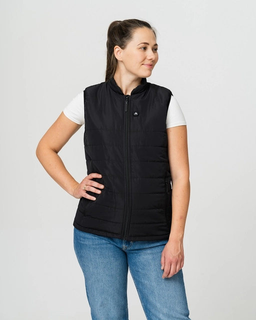 HeatX Everyday Vest W's v2 XS Black - Battery Heated 
