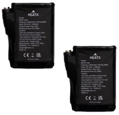 HeatX Glove Battery Pack v2 2200mAh – 2x Batteries