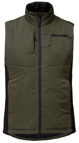 HeatX Hunt Vest Olive - Battery Heated