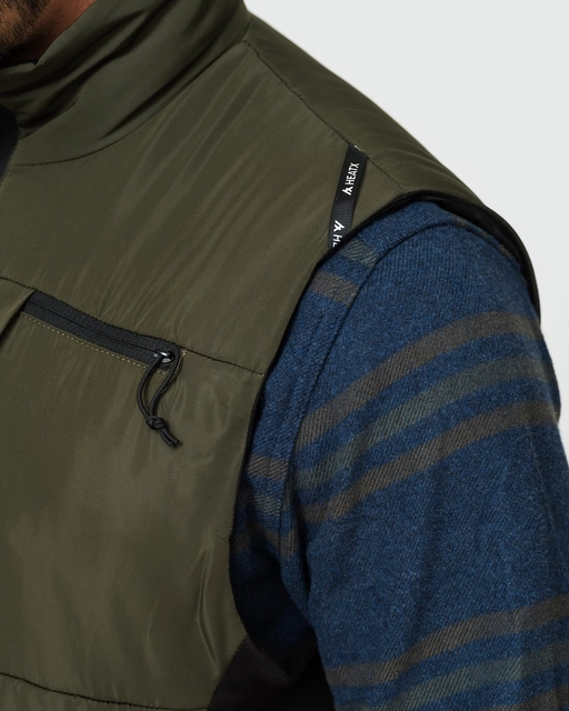 HeatX Hunt Vest S Olive - Battery Heated 