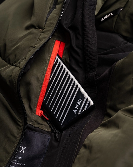 HeatX Hunt Vest S Olive - Battery Heated 