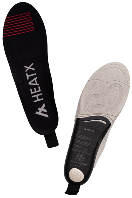 HeatX Hybrid Insoles, App Control M Black - Battery Heated, EU38-40 