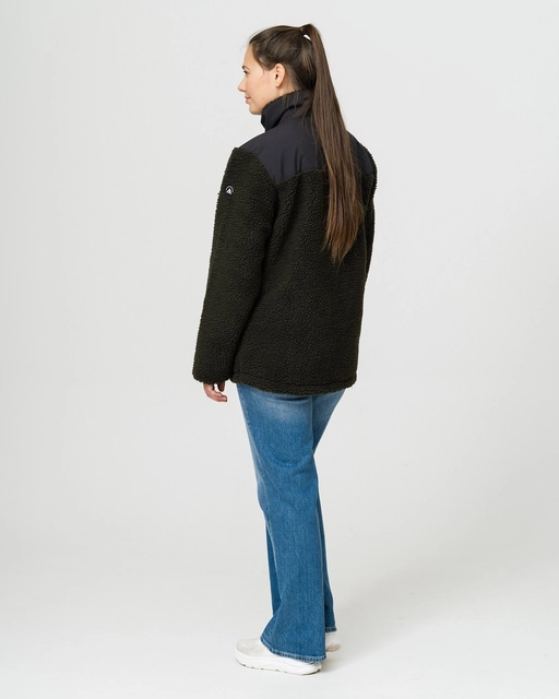 HeatX Hybrid Pile Jacket XL Olive/Black - Battery Heated 