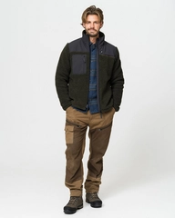 HeatX Hybrid Pile Jacket XL Olive/Black - Battery Heated