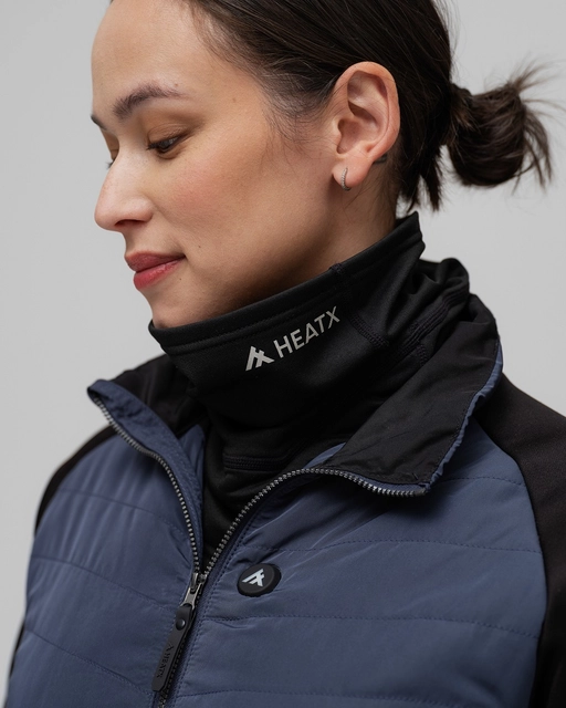 HeatX Neck Warmer Black - Battery Heated 