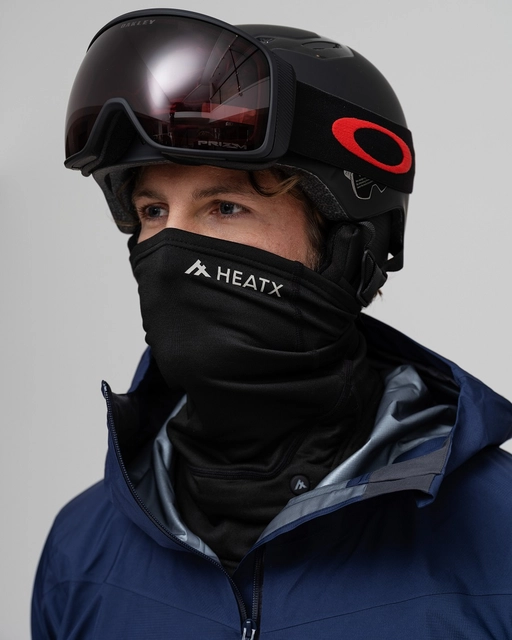 HeatX Neck Warmer Black - Battery Heated 