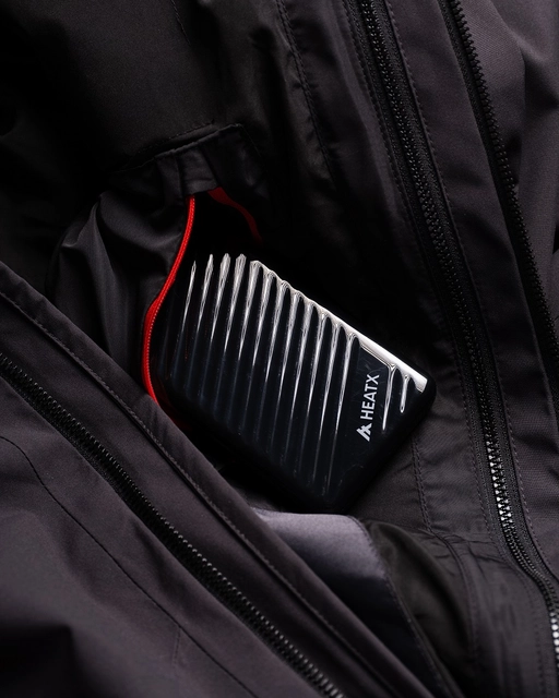 HeatX Metro Coat 3-in-1 M's L Black/Black - Battery Heated 