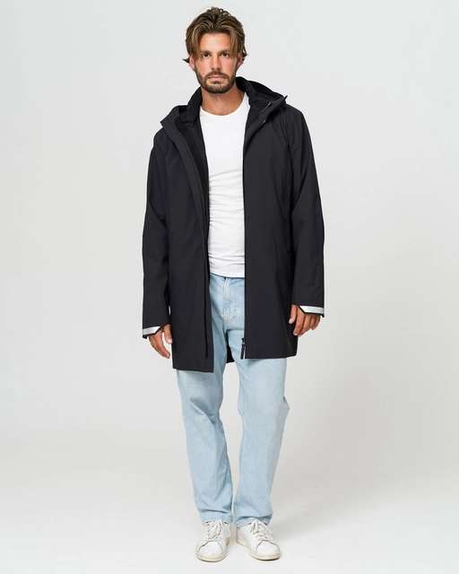 HeatX Metro Coat 3-in-1 M's L Black/Black - Battery Heated 