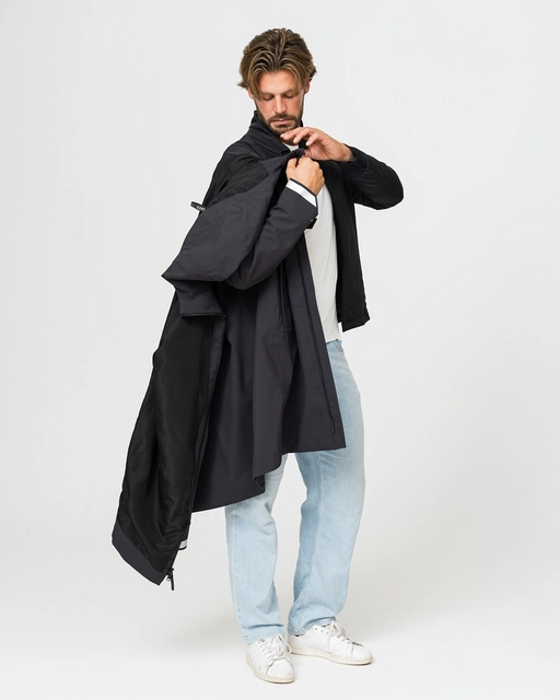HeatX Metro Coat 3-in-1 M's L Black/Black - Battery Heated 