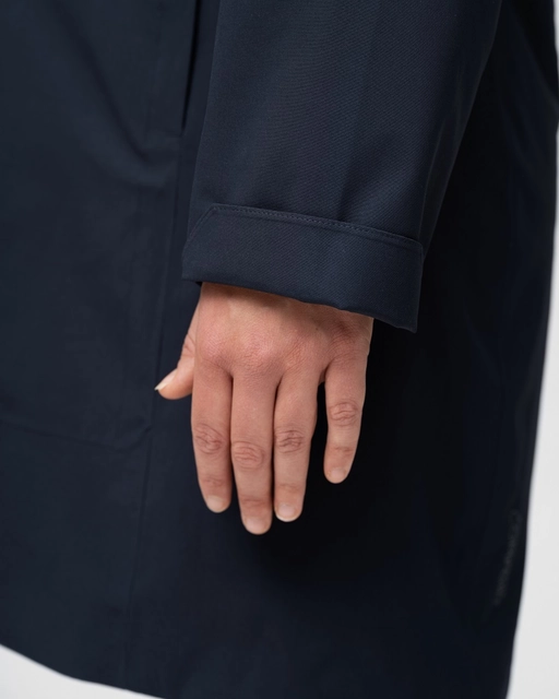 HeatX Metro Coat 3-in-1 W's L Navy/Pale Navy - Battery Heated 