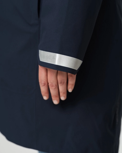 HeatX Metro Coat 3-in-1 W's L Navy/Pale Navy - Battery Heated 