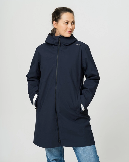 HeatX Metro Coat 3-in-1 W's L Navy/Pale Navy - Battery Heated 