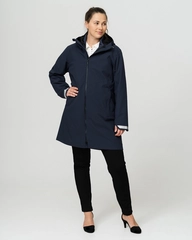 HeatX Metro Coat 3-in-1 W's L Navy/Pale Navy - Battery Heated