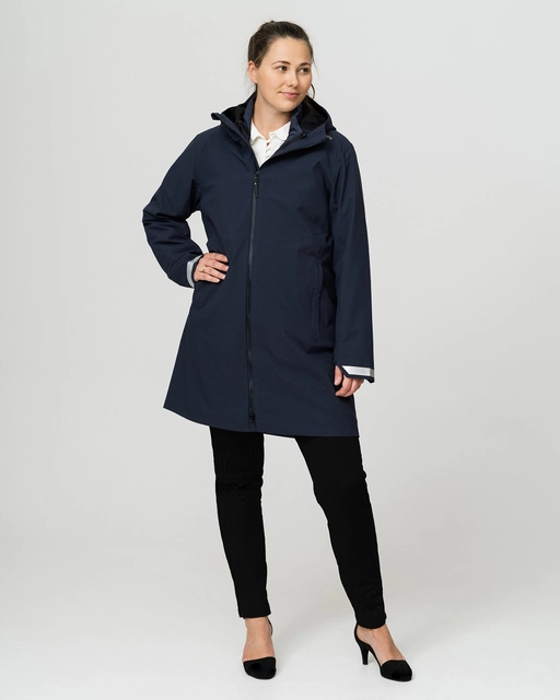HeatX Metro Coat 3-in-1 W's L Navy/Pale Navy - Battery Heated 