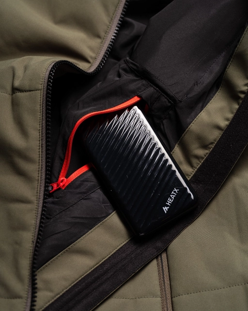 HeatX Metro Vest M's S Olive - Battery Heated 