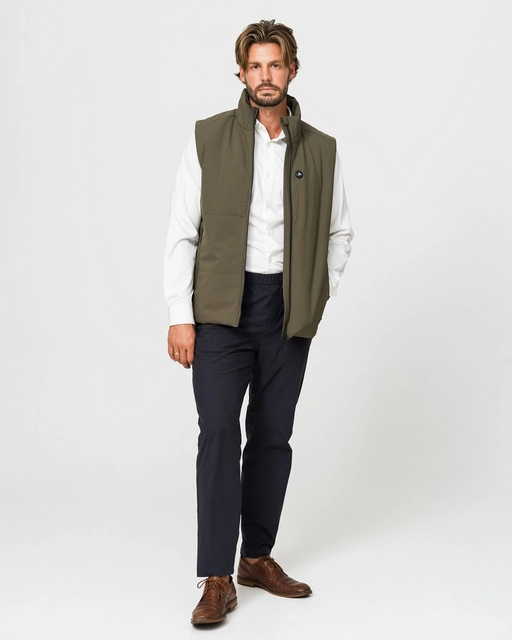 HeatX Metro Vest M's S Olive - Battery Heated 