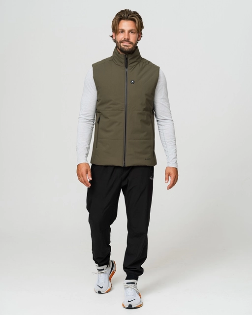 HeatX Metro Vest M's S Olive - Battery Heated 