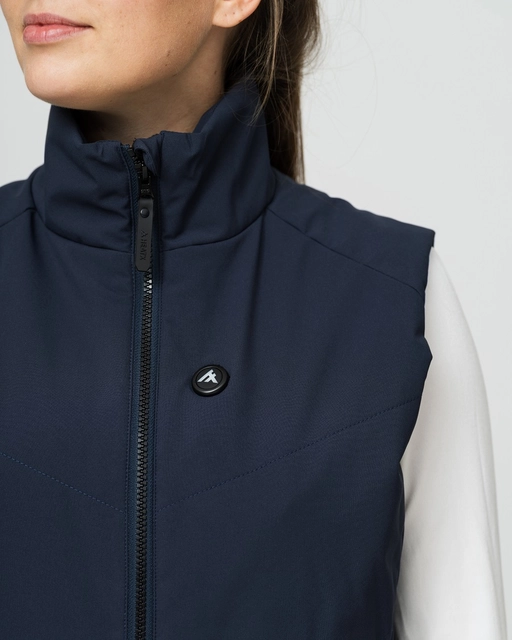 HeatX Metro Vest W's XS Navy - Battery Heated 