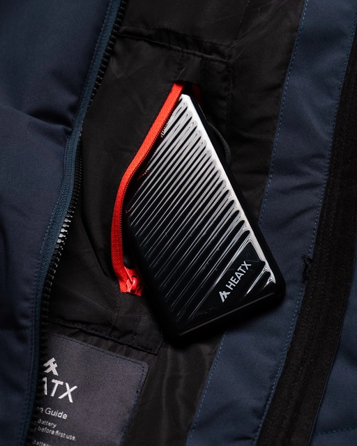 HeatX Metro Vest W's XS Navy - Battery Heated 