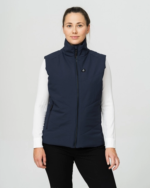 HeatX Metro Vest W's XS Navy - Battery Heated 