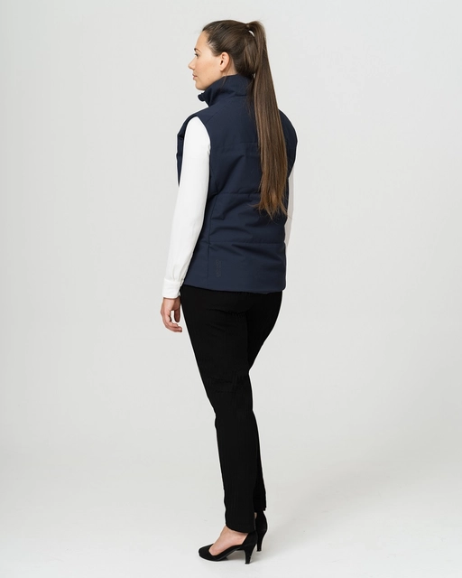 HeatX Metro Vest W's XS Navy - Battery Heated 