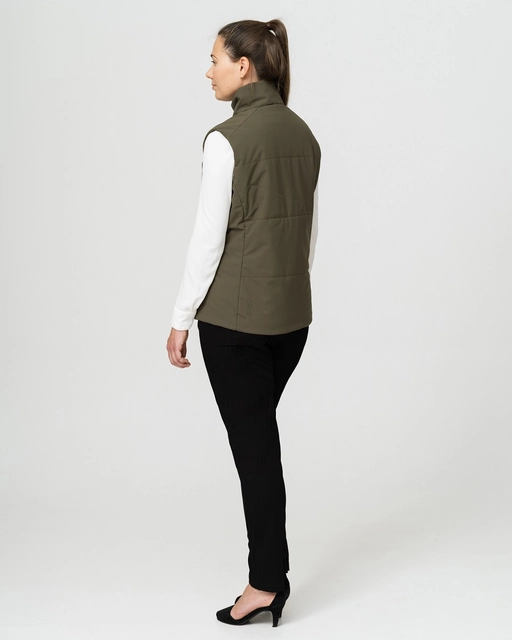 HeatX Metro Vest W's XS Olive - Battery Heated 