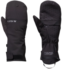 HeatX Pullover Mittens v2 XL Black - Battery Heated