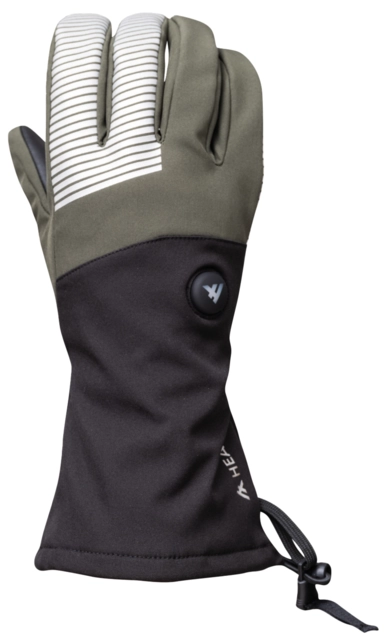 HeatX Velo Gloves S Olive/Black - Battery Heated 