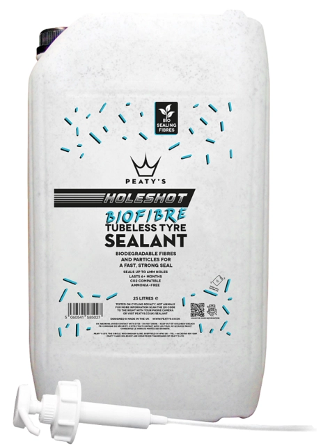 Peaty's Holeshot BioFibre Sealant 25L 