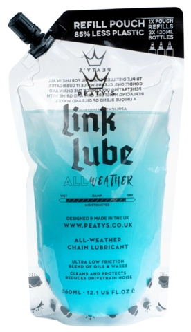 Peaty's LinkLube AllWeather Refill Pouch 360 ml