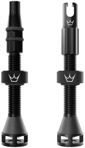 Peaty's Holeshot Fast Flow Valves 42mm 1 pair