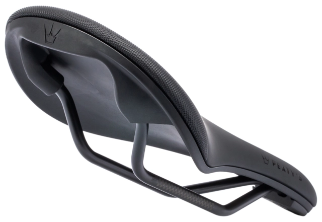 Peaty's Monarch Saddle 4130 Rail Black 