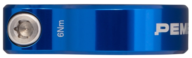 Pembree DBN Seat Post Clamp Blue - 34,9mm 