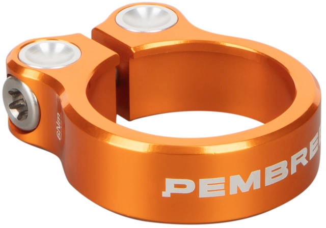 Pembree DBN Seat Post Clamp Orange - 36,4mm 