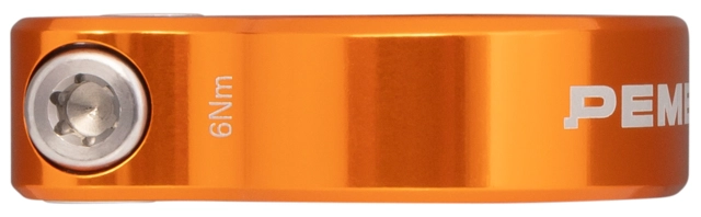 Pembree DBN Seat Post Clamp Orange - 36,4mm 