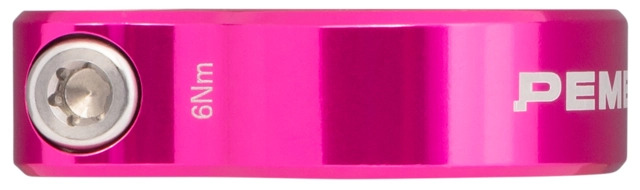 Pembree DBN Seat Post Clamp Pink - 34,9mm 