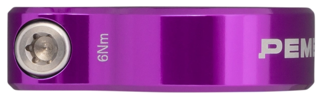 Pembree DBN Seat Post Clamp Purple - 34,9mm 