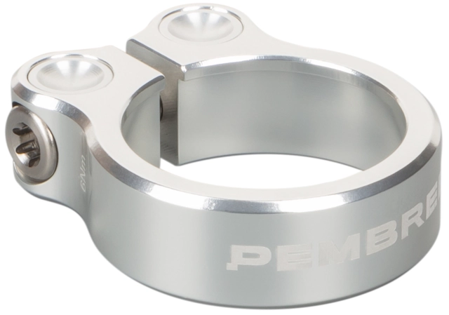 Pembree DBN Seat Post Clamp Silver - 34,9mm 