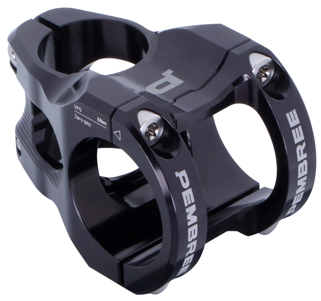Pembree VFS Stem Black - 35mm length/35mm handlebar 