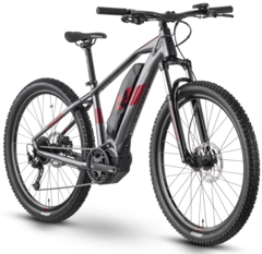 Raymon HardRay E 3.0 M 27,5", anthrazit/d.red, PW-TE 500Wh